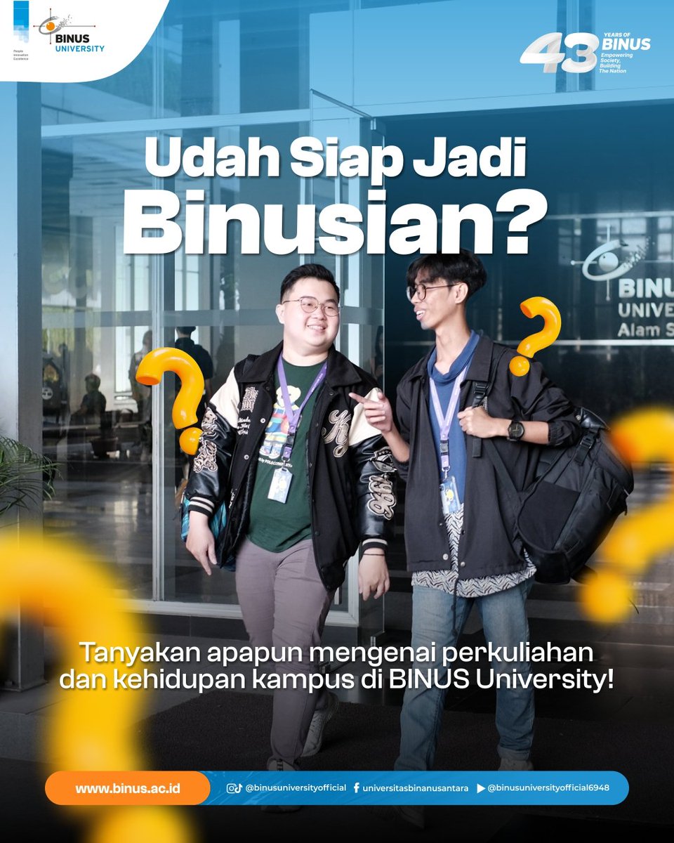 BINUS UNIVERSITY tweet media