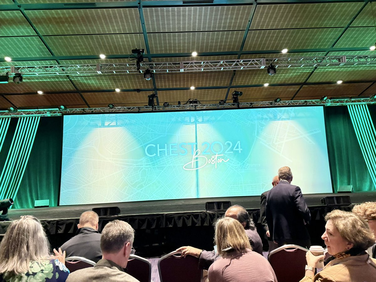#CHEST2024– starting now!