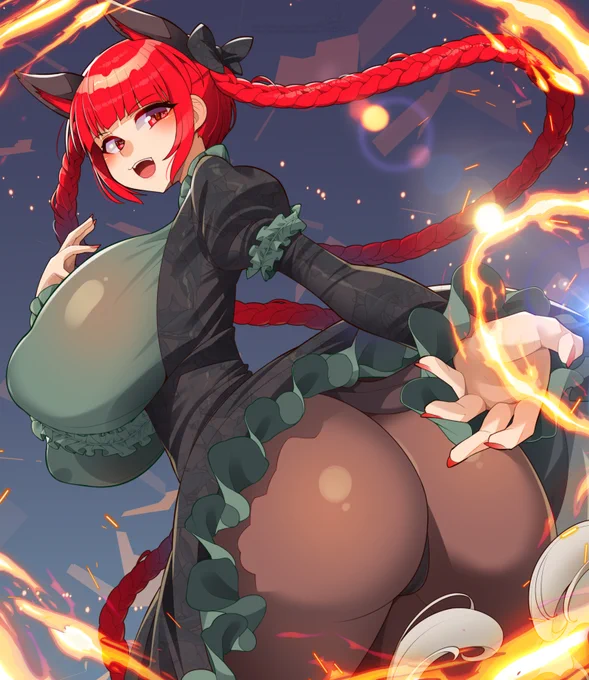 ROCKETおっぱい!お燐ちゃん 