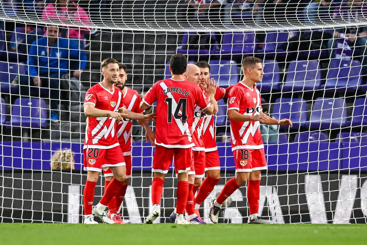 Gran victoria antes del parón! 💪🏻
Muy feliz de poder ayudar al equipo. Vamos Rayo! ⚡