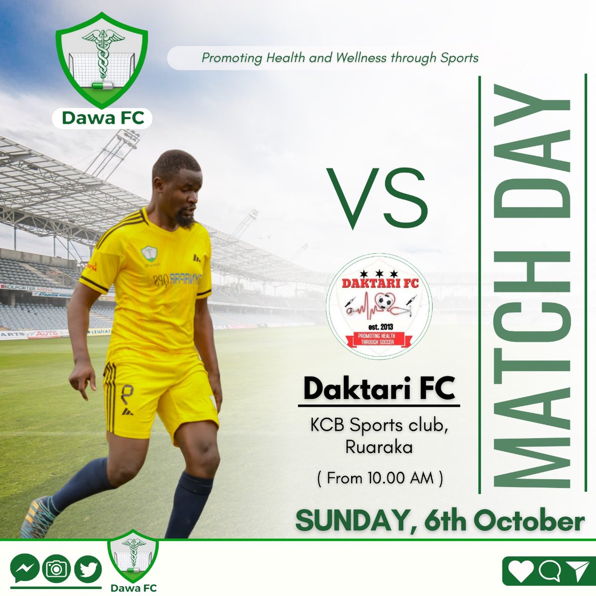 DawaFC's tweet photo. DawaFC vs DAKTARI RE-MATCH RESULTS
🏆DAWAFC 1- 0 DAKTARI FC 👊 https://t.co/c9bkt8saGV