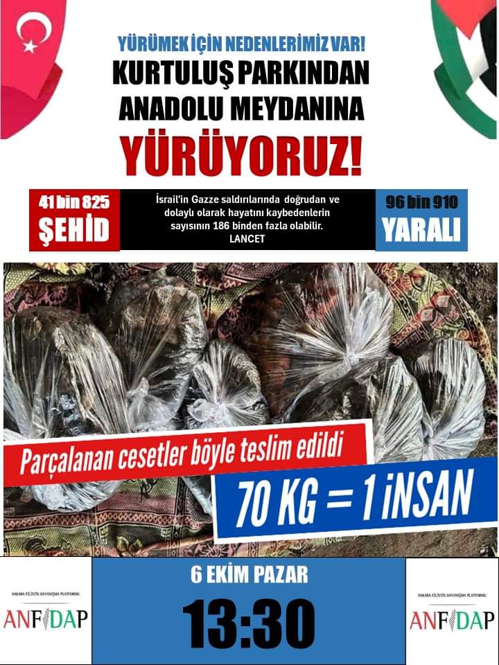 Yürümek için nedenlerimiz var!
#soykırımaisyan