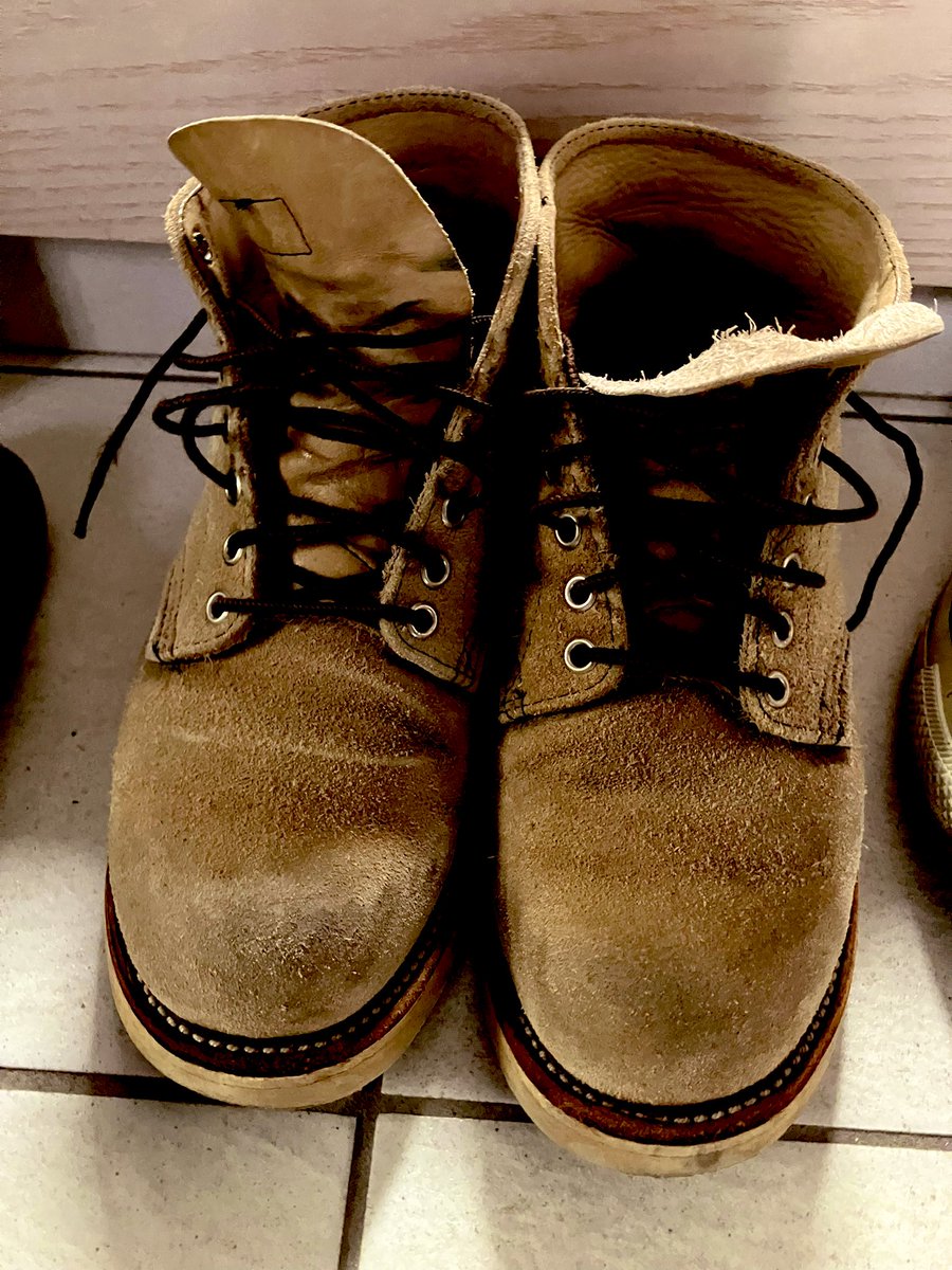 今シーズン初もふもふ🥾
汚れも目立つし、そろそろ洗いどき？
それとも半円犬の8167を探す？
あ〜悩ましい...