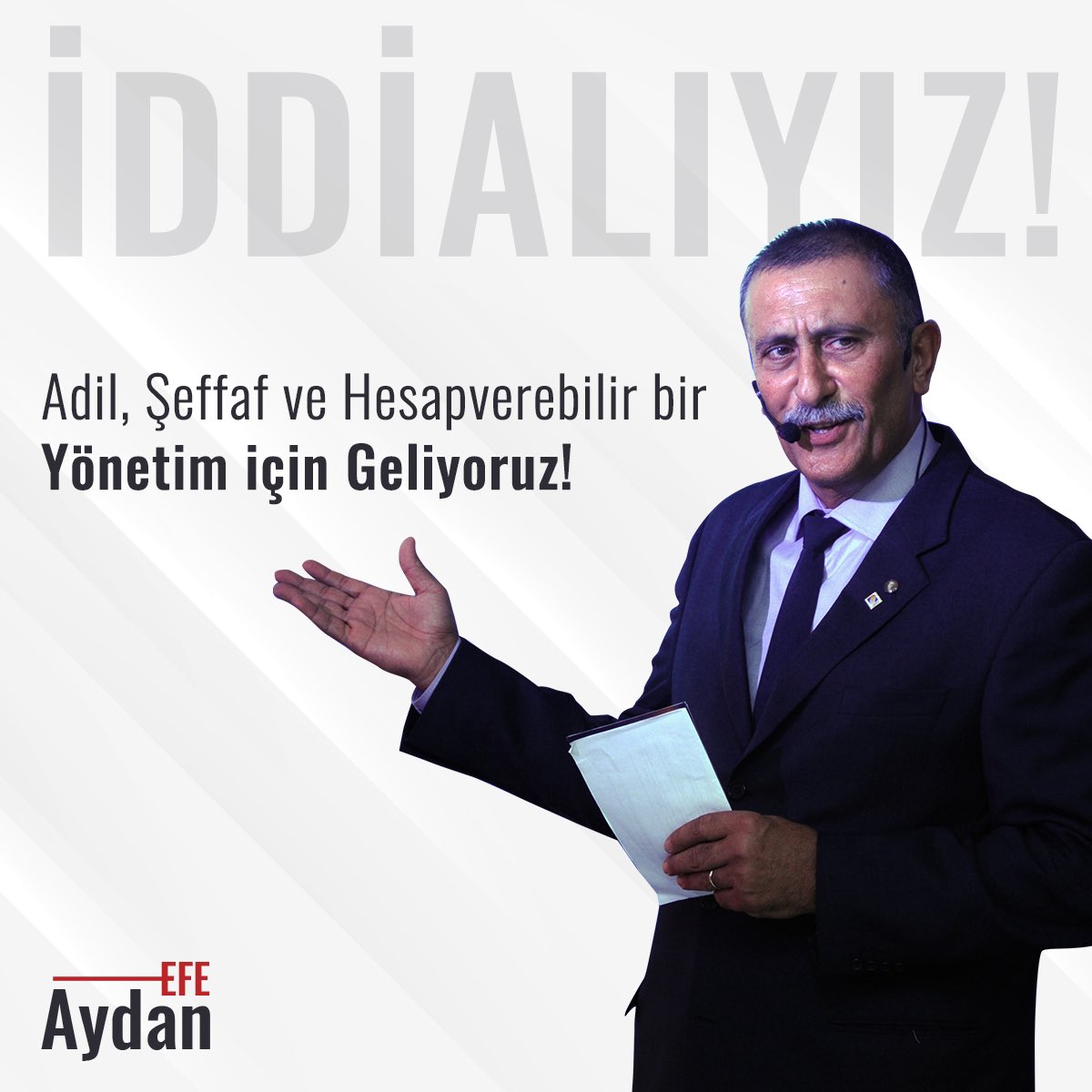 efeaydan_13's tweet photo. İddialıyız!
Adil, Şeffaf ve Hesapverebilir bir Yönetim için Geliyoruz!

#EfeAydan #EfeAydan13 #TBF #EfsaneKaptan #BasketbolTutkumuzBaşarıİçinGeliyoruz #Basketbol https://t.co/CbPj7tGV5h