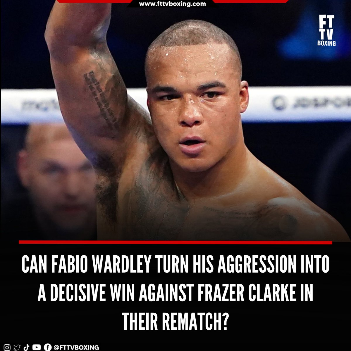FTTVBoxing's tweet photo. Who do you think will come out on top in this highly anticipated rematch—Wardley or Clarke? Read the full news story here 👉 https://t.co/GPoXEqVsQc
#FabioWardley #FrazerClarke #BoxingRematch #HeavyweightBoxing #BoxingNews #WardleyVsClarke #FightNight #BoxingFans #BoxingUpdates #SportsNews