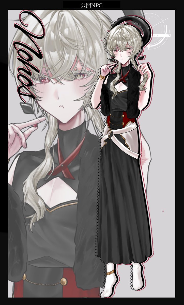 0_clock_'s tweet photo. 【 #0clock_XII 】   

 【公開NPC】Nohos

#0clock_CS https://t.co/EPHd6m60Jm
