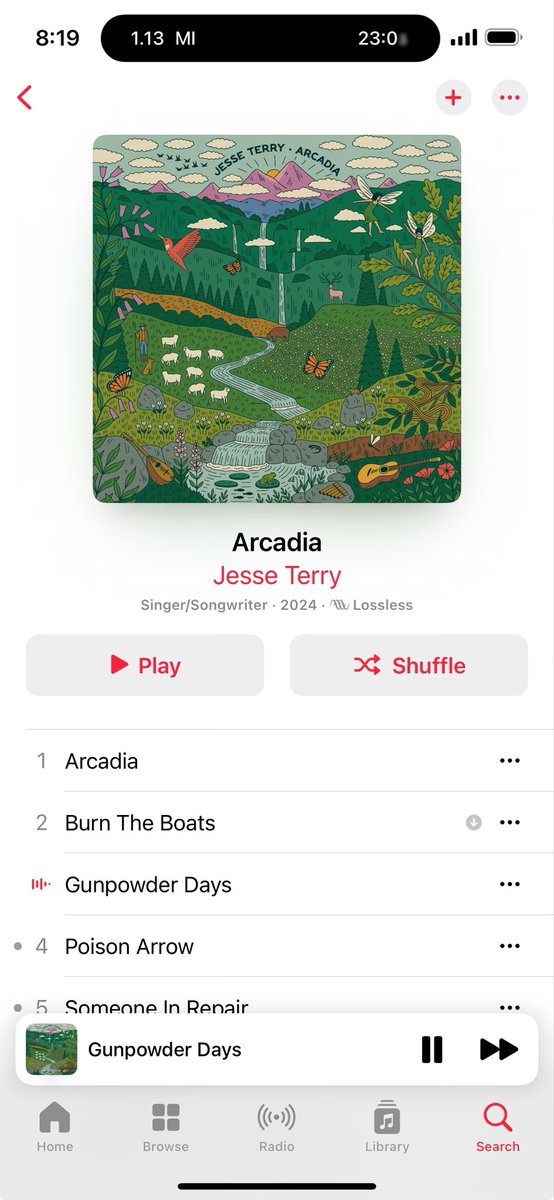 TheGrindstone3's tweet photo. Morning dog walk music @jesseterrymusic https://t.co/63zZvn2ci8