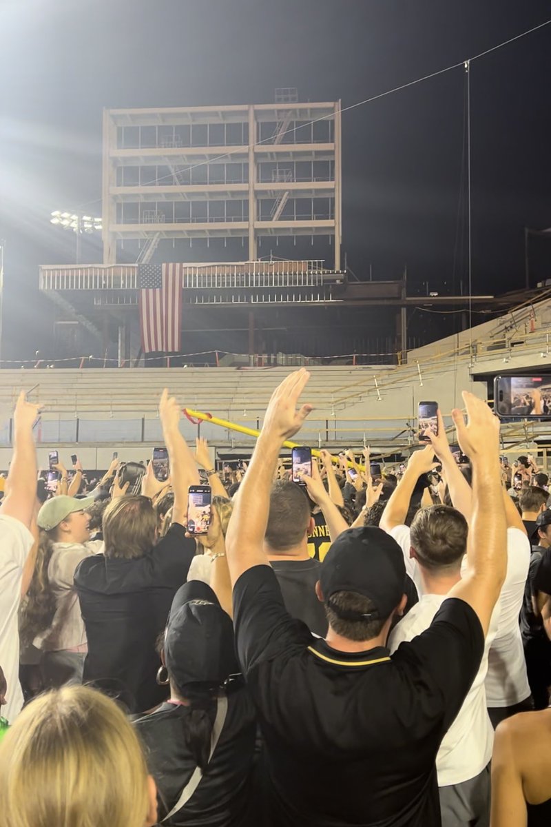 Congratulations to <a href="/VandyFootball/">#14 Vanderbilt Football</a> on a historic win over Alabama yesterday.  Awesome to be in attendance for this one!!!