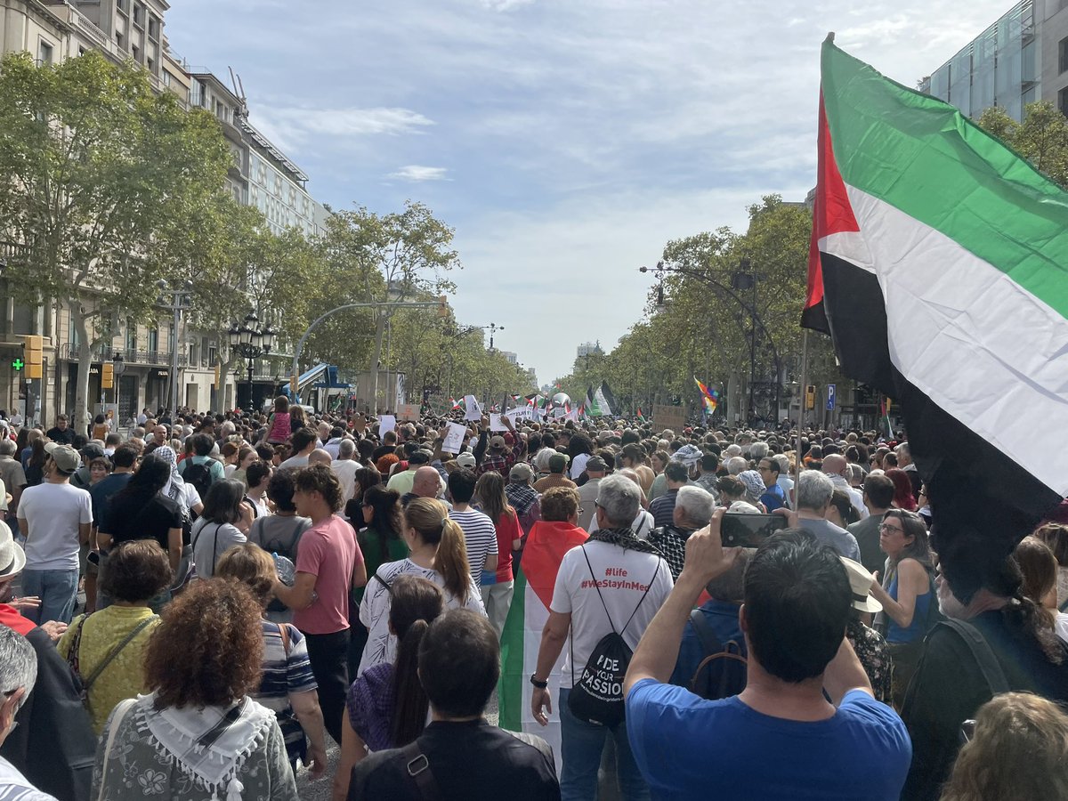 La indiferència no és cap opció. Prou guerres, prou violència, aturem la lògica del poder, manifestem el rebuig i fem fora els lideratges tòxics que es nodreixen de la visceralitat atàvica de l'ull per ull. #Palestine #StopPalestine