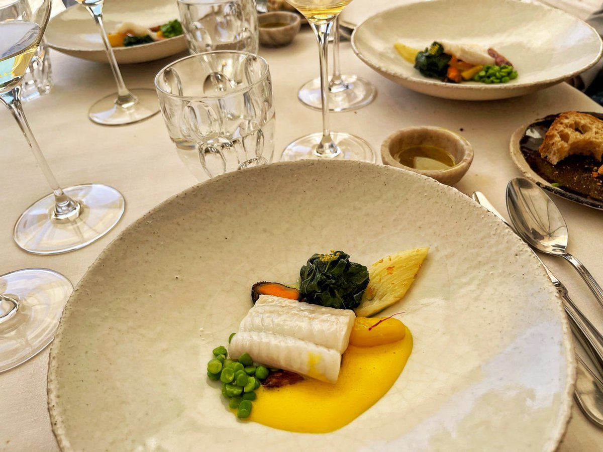 Delicious food at the famous restaurant Palais Royal Restauran...