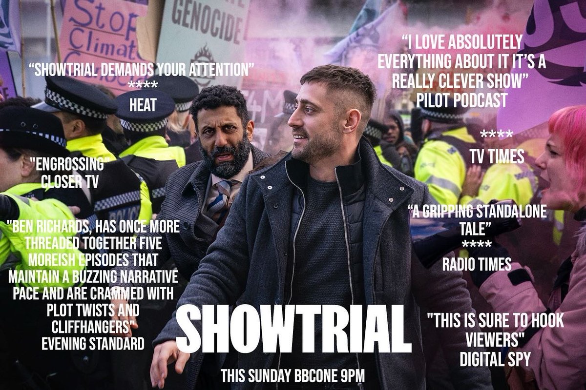 Loved scoring this 🖤 SHOWTRIAL 2 - Sundays 9PM from 6th October <a href="/BBCOne/">BBC One</a> + <a href="/BBCiPlayer/">BBC iPlayer</a> 
Huge thanks to all involved, my music team and director Julia Ford 🖤 #Showtrial