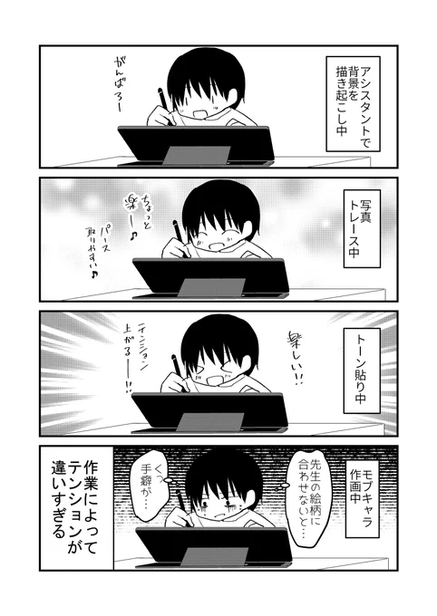 漫画アシスタントの日常
#今日の気づき #コルクマンガ専科 