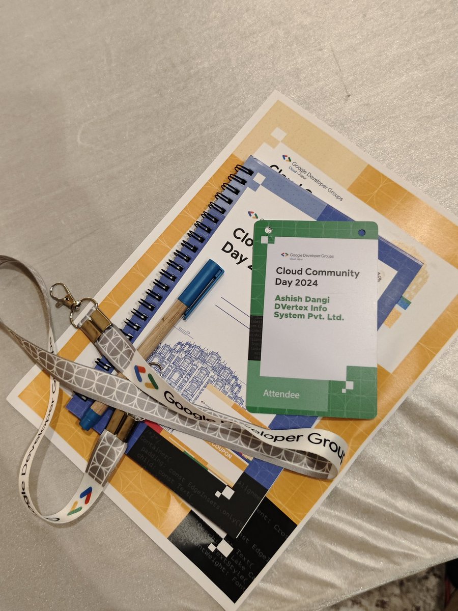 AshishDangi369's tweet photo. Excited to be a part of today's Google Cloud community event! A big thanks to the amazing hosts for organizing this insightful session and bringing the community together.
@gauravkheterpal
@AnukritiBansal
@gdgjaipur @vikas123
#ccdjaipur #GoogleCloudCommunityDay #CloudCommunityDay https://t.co/Hd9qrPDDSM
