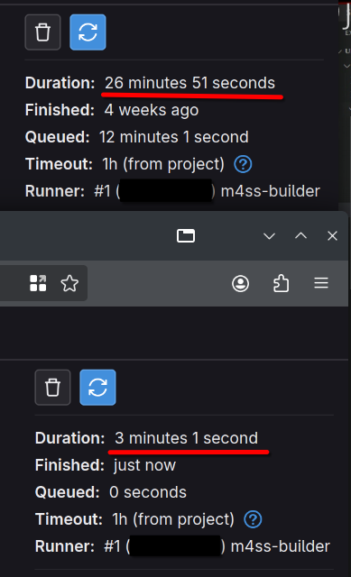 Finally getting close to the same performance I had on the 5900x when targeting just x86_64