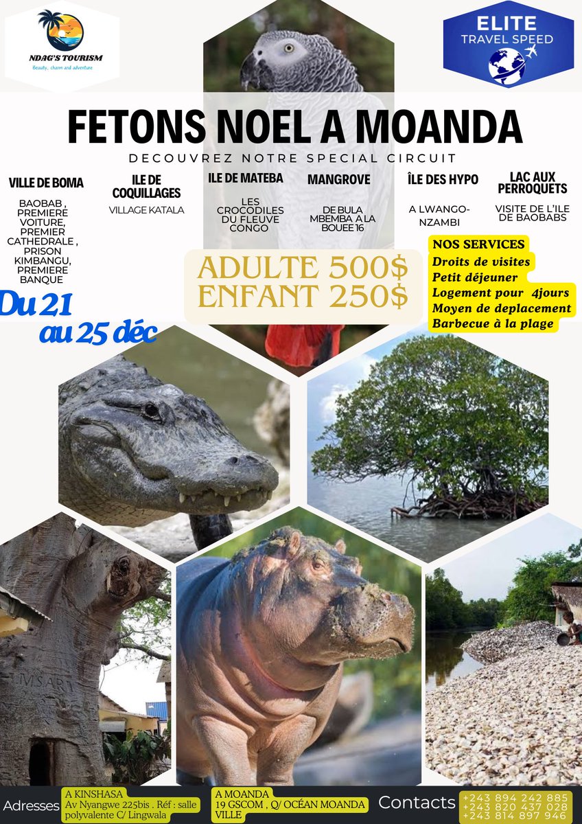 Joe_Ndagano_243's tweet image. Visitons moanda et découvrons toutes ses merveilles