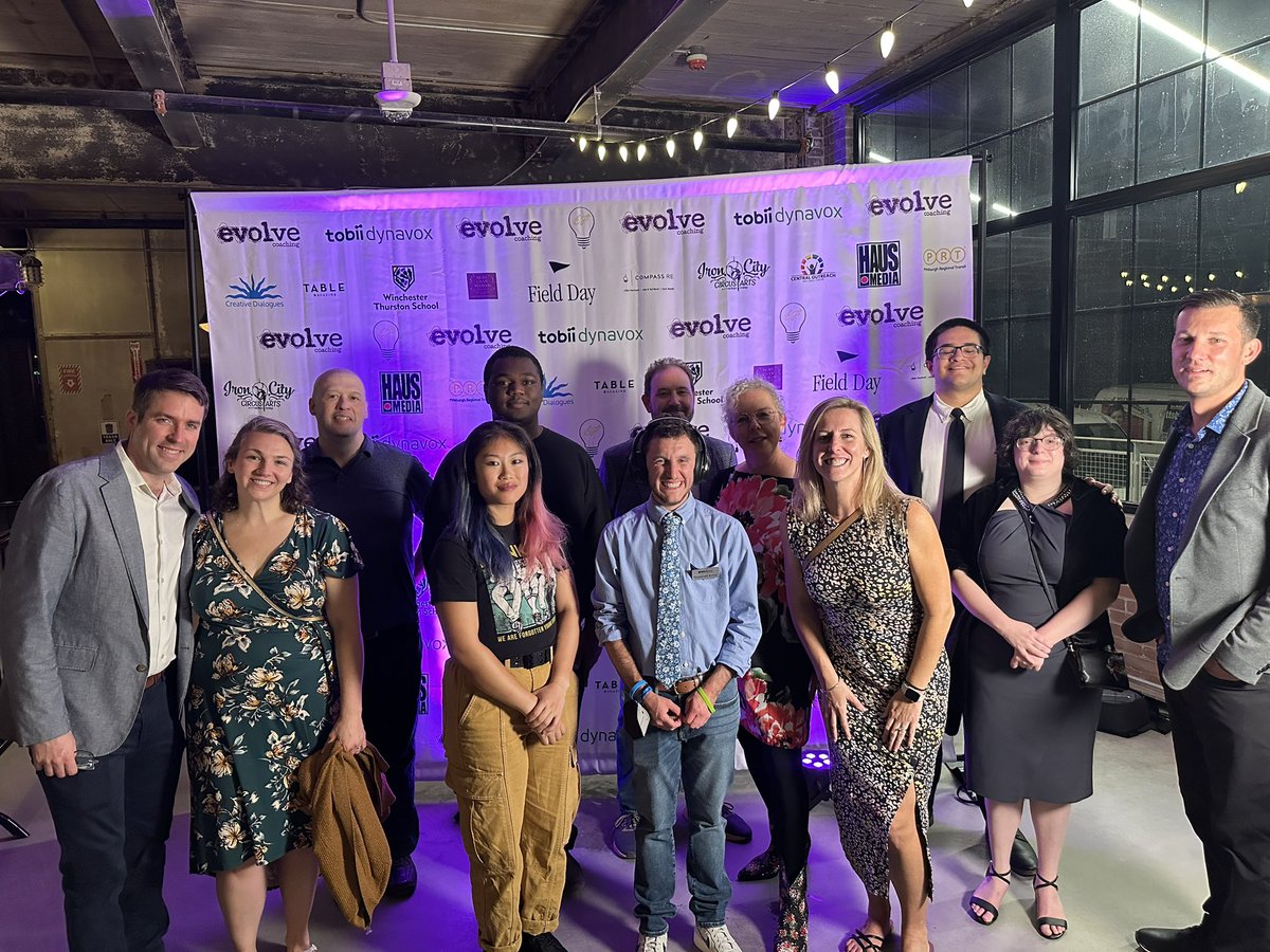 Celebrated autism in the arts last night! Fabulous night with friends and community partners 🫶