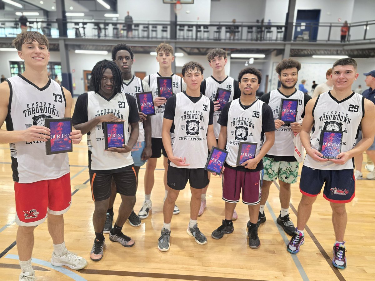 Upstate Scout (@upstatescout) on Twitter photo Thank you <a href="/PSACardinals/">ProScholarsAthletics</a> Coach Terrance "Munch" Williams! Our Upstate Throwdown Invitational Tournament Champions went home with something to learn from.
Jack Louridas
Ethan Stovall
Marcelin Mukendi
Brady Smith
Xavier Lopez
Jake Bowden
Kam Edmonds
Jayden Hardwick
Riley Wilson Thank you <a href="/PSACardinals/">ProScholarsAthletics</a> Coach Terrance "Munch" Williams! Our Upstate Throwdown Invitational Tournament Champions went home with something to learn from.
Jack Louridas
Ethan Stovall
Marcelin Mukendi
Brady Smith
Xavier Lopez
Jake Bowden
Kam Edmonds
Jayden Hardwick
Riley Wilson