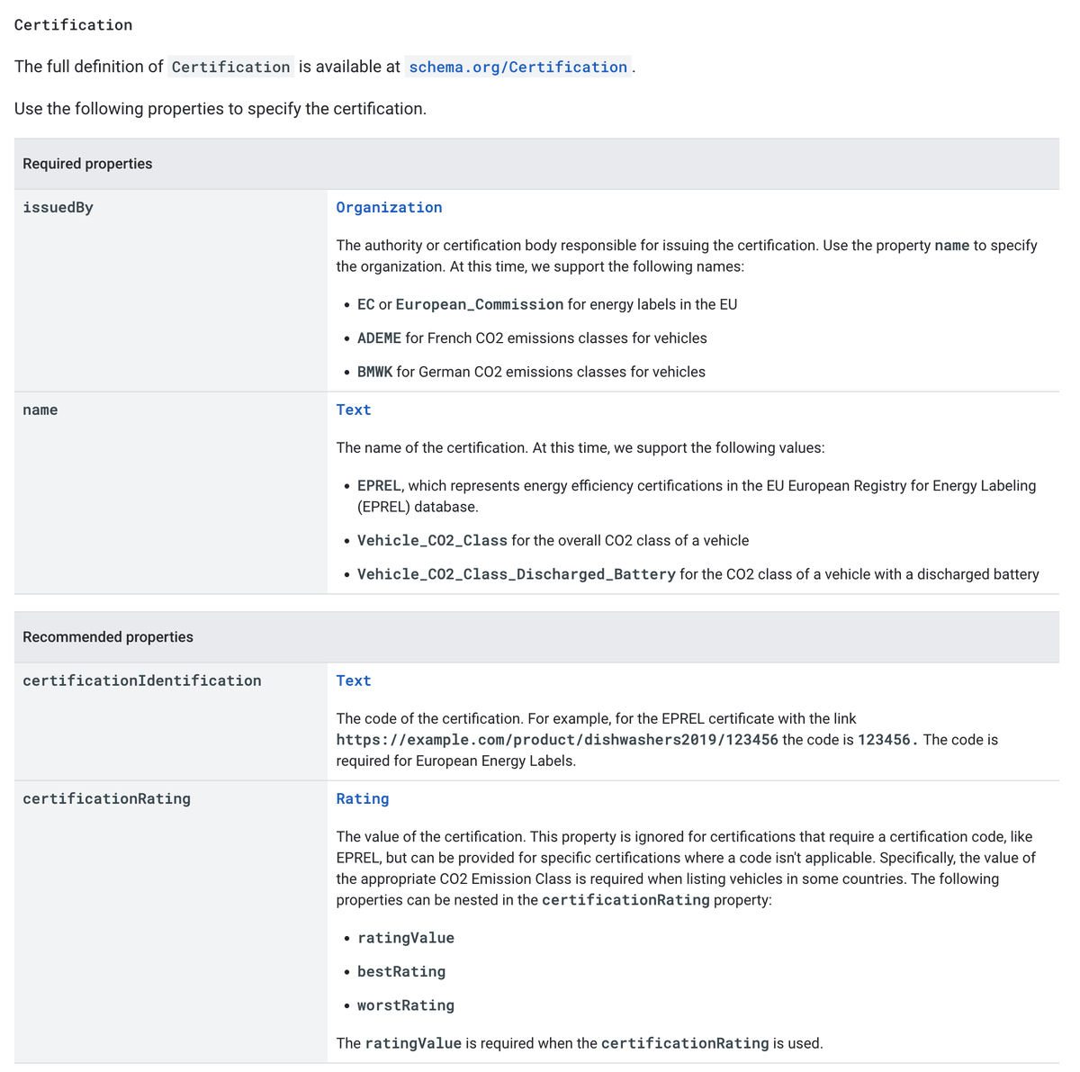 Google Merchant listings product structured data adds support for Certifications schema seroundtable.com/google-merchan…