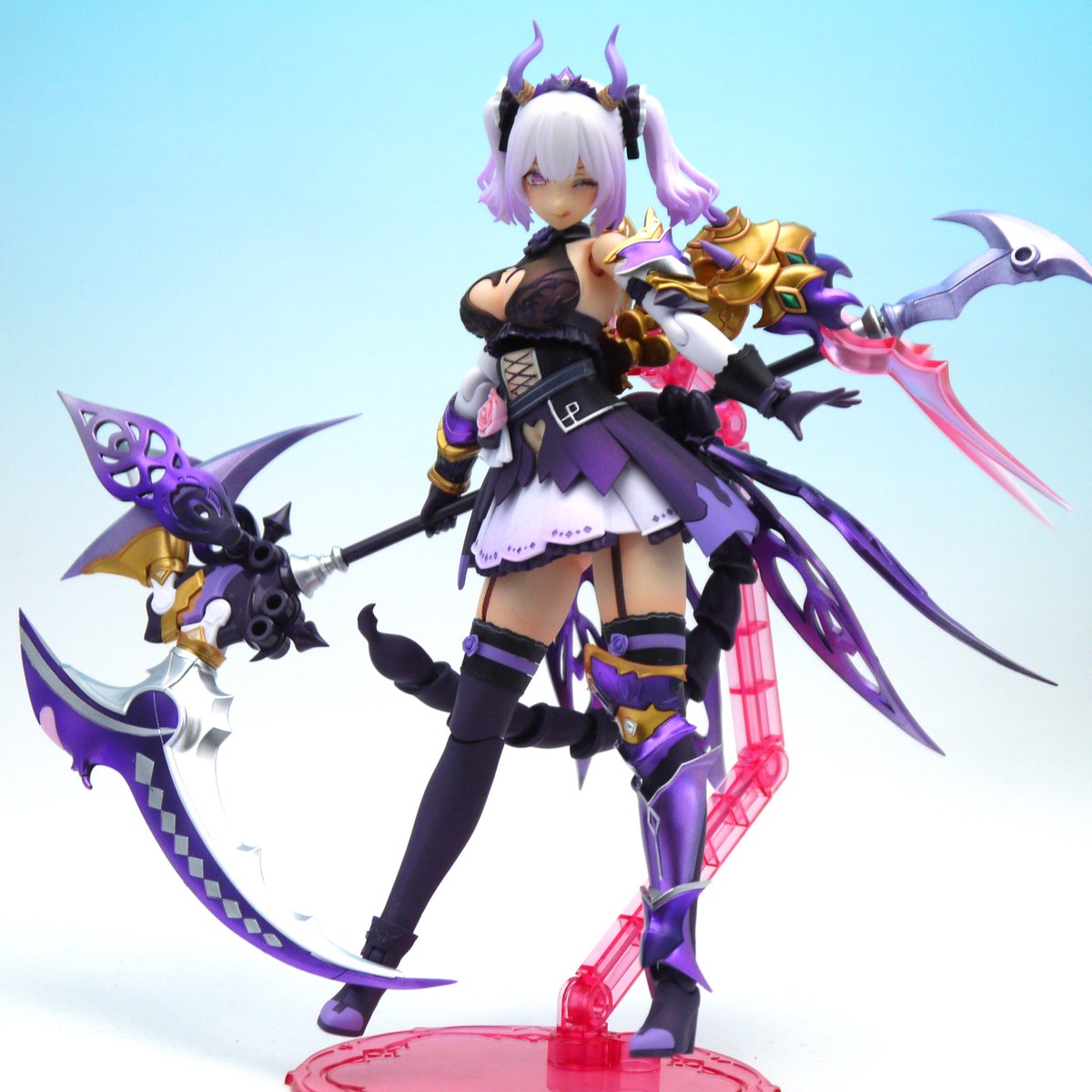 アルカナディア ソフィエラ完成しました 武装はキャンディ塗装、胸や