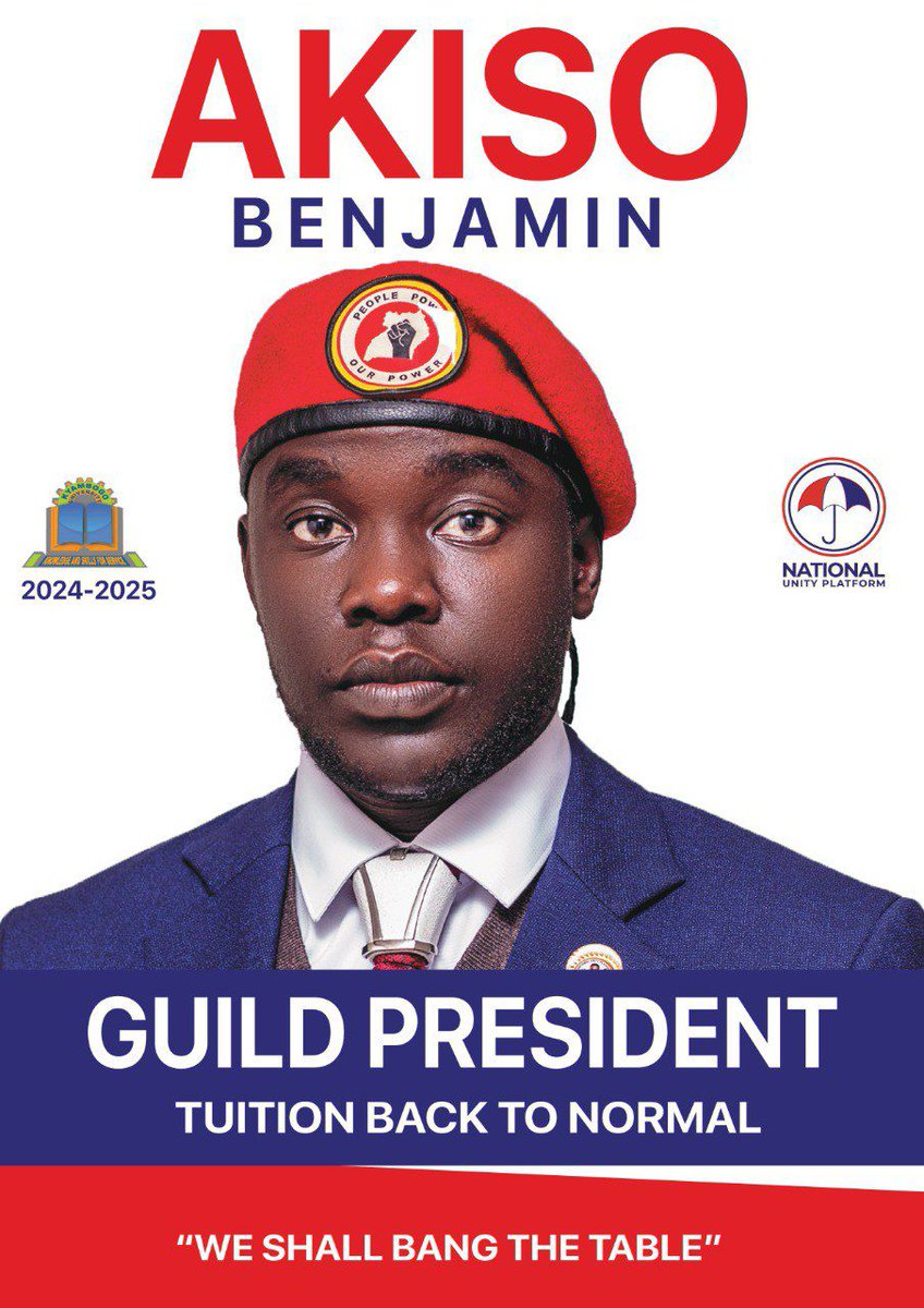 Vaxine Ug (@vaxineug) on Twitter photo <a href="/brucenahabwe1/">Nahabwe Bruce</a> <a href="/SeraTheActivist/">TUSIIME SERAH 🇺🇬</a> Behold the 21st guild President of Kyambogo University#H.E Akiso Benjamin Oppressed @Akiso_Benjamin@kyambogou@mubs_nup@MakGuild <a href="/brucenahabwe1/">Nahabwe Bruce</a> <a href="/SeraTheActivist/">TUSIIME SERAH 🇺🇬</a> Behold the 21st guild President of Kyambogo University#H.E Akiso Benjamin Oppressed @Akiso_Benjamin@kyambogou@mubs_nup@MakGuild