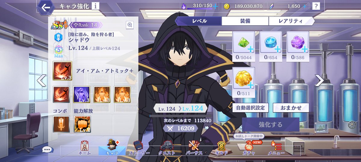 やっと僕は僕を完凸させられたよ  。妥協は許されない  ..  と言うことだ。