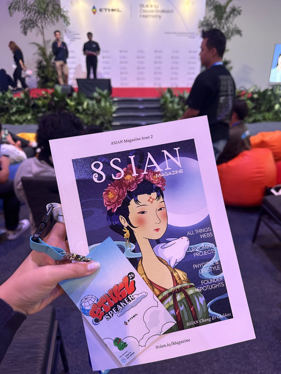 8sianmom's tweet photo. Their first web3 event @ETHKL1 

Playing my part for 'mass adoption', starting with my kids. 👧🏻👦🏻 https://t.co/7gTZ1YbrVV