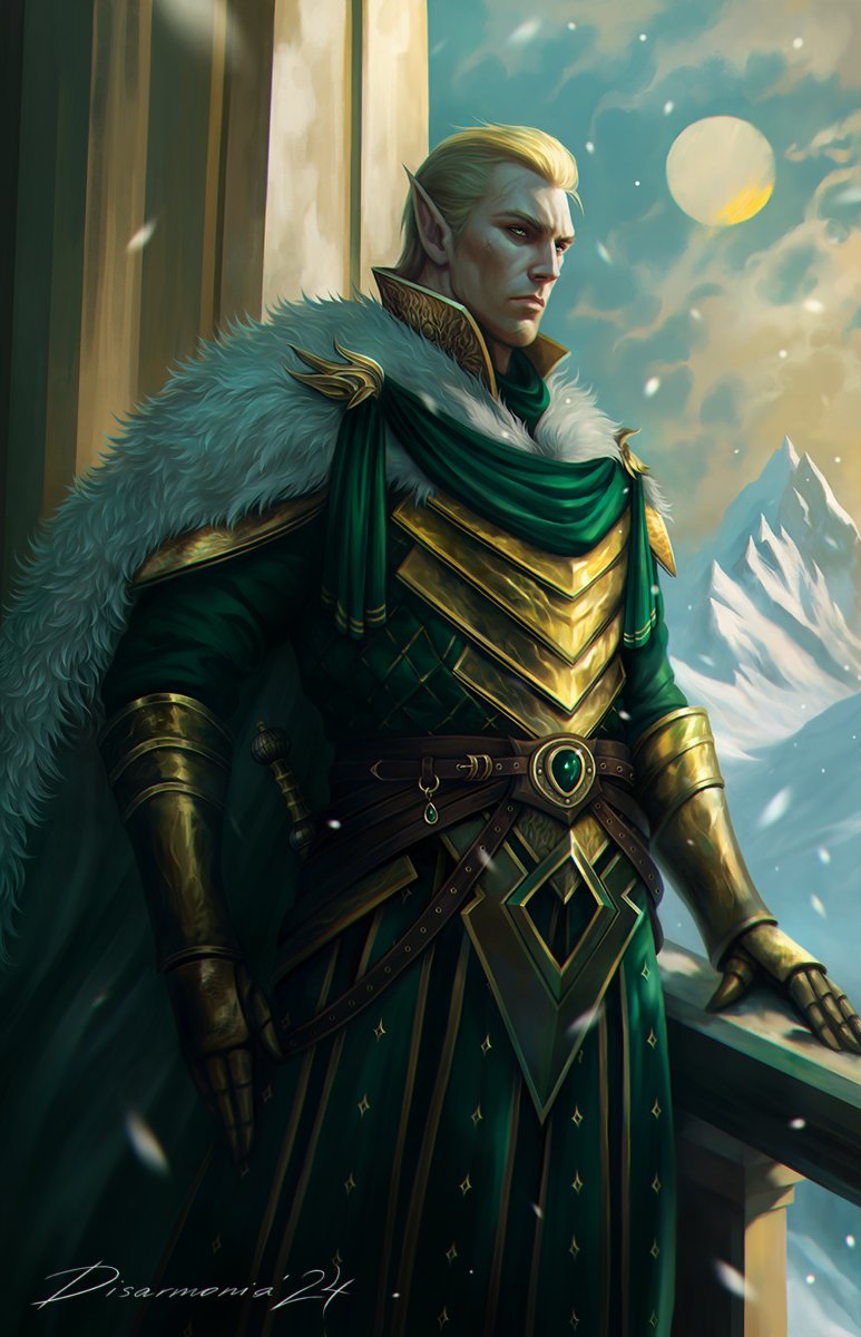 disarmoniart's tweet image. Bel-Yathinn the Fearless 🧝🏻‍♂️✨

#dnd #dungeonsanddragons