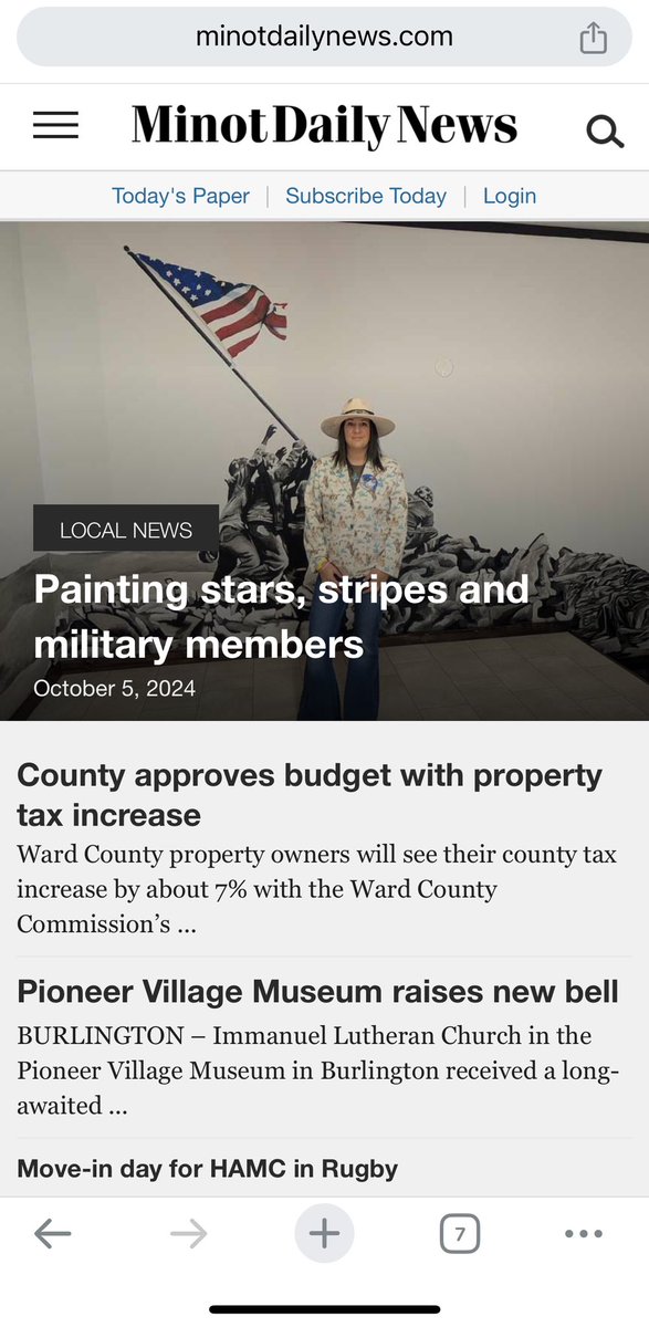 Anything about the fires in western North Dakota in the Bismarck Tribune? Nope. How about the Dickinson Press? Nah. Fargo Forum? Nada. Surely the Minot Daily? Wrong.