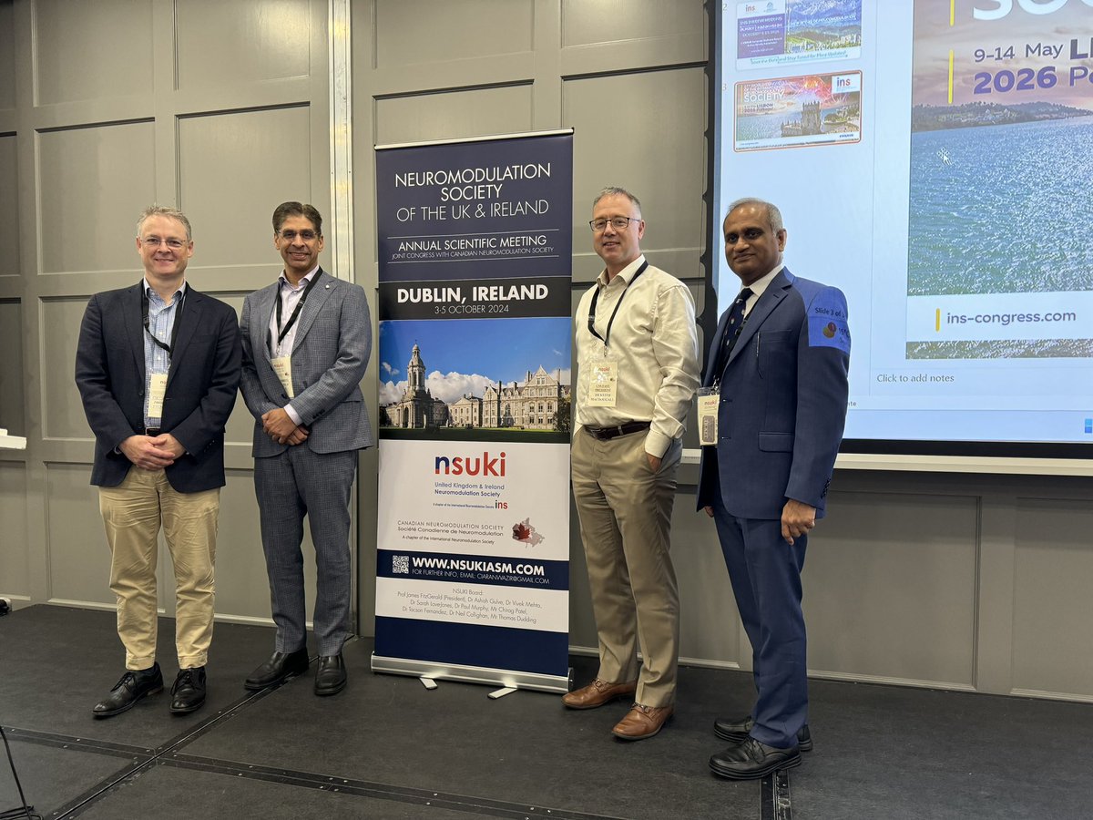 CanNeuromod's tweet image. And that’s a wrap on our joint @nsuki_society @CanNeuromod #Dublin2024 meeting - thank you to all the organizers for making it such a success! Hope to see you all in #QuebecCity2025 #neuromodulation