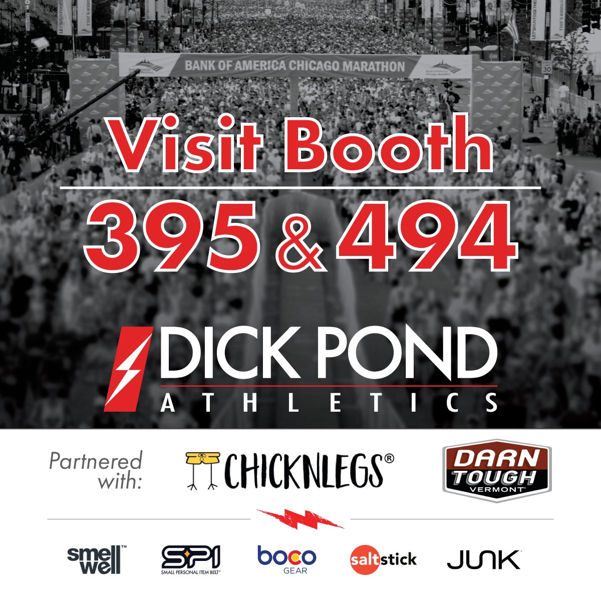 It’s Chicago Marathon week! We will be at the Expo this week with our friends Chicknlegs and Darn Tough, along with some familiar faces from our Chicagoland stores. If you’re running, come say hi and grab last minute items to have a great race! 👟⚡️