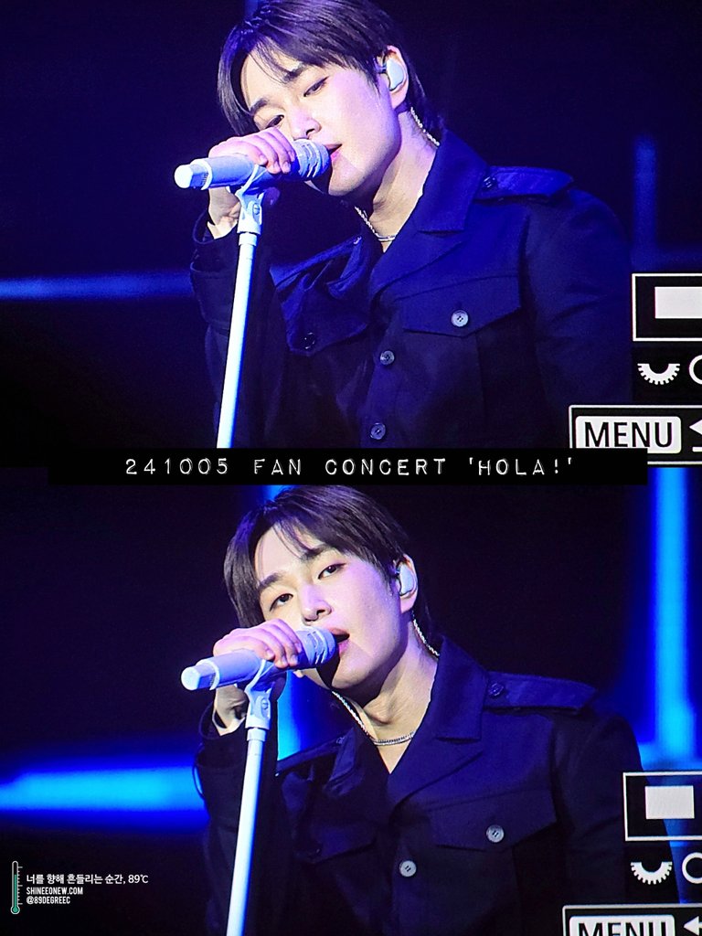 89degreec's tweet photo. 241005 팬콘서트 'Hola!' 온유✨️ 예쁘고 예쁘고 또 예쁘고🥹💛 https://t.co/zBVmTm0PYm