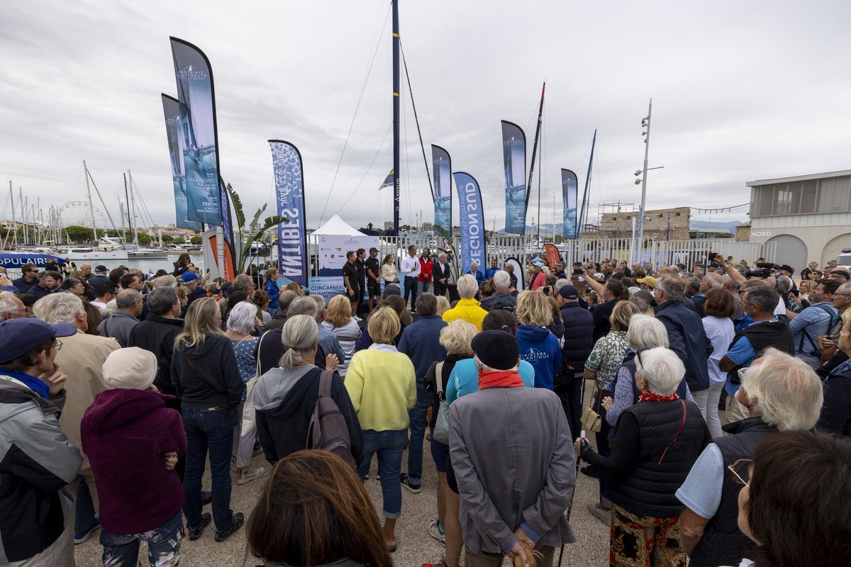 Ultim Sailing - Organisateur de courses au large⛵ (@ultimsailing) on Twitter photo 𝗕𝗿𝗮𝘃𝗼 ! 🏆
Clap de fin sur cette 2e édition de la #FinistèreAtlantique avec la remise des prix ce matin à Antibes ! Félicitations à l’équipage <a href="/VoileBanquePop/">Voile Banque Populaire</a> pour cette belle victoire et bravo à l’ensemble des participants pour cette course ! 👏
📸 Alexis Courcoux 𝗕𝗿𝗮𝘃𝗼 ! 🏆
Clap de fin sur cette 2e édition de la #FinistèreAtlantique avec la remise des prix ce matin à Antibes ! Félicitations à l’équipage <a href="/VoileBanquePop/">Voile Banque Populaire</a> pour cette belle victoire et bravo à l’ensemble des participants pour cette course ! 👏
📸 Alexis Courcoux