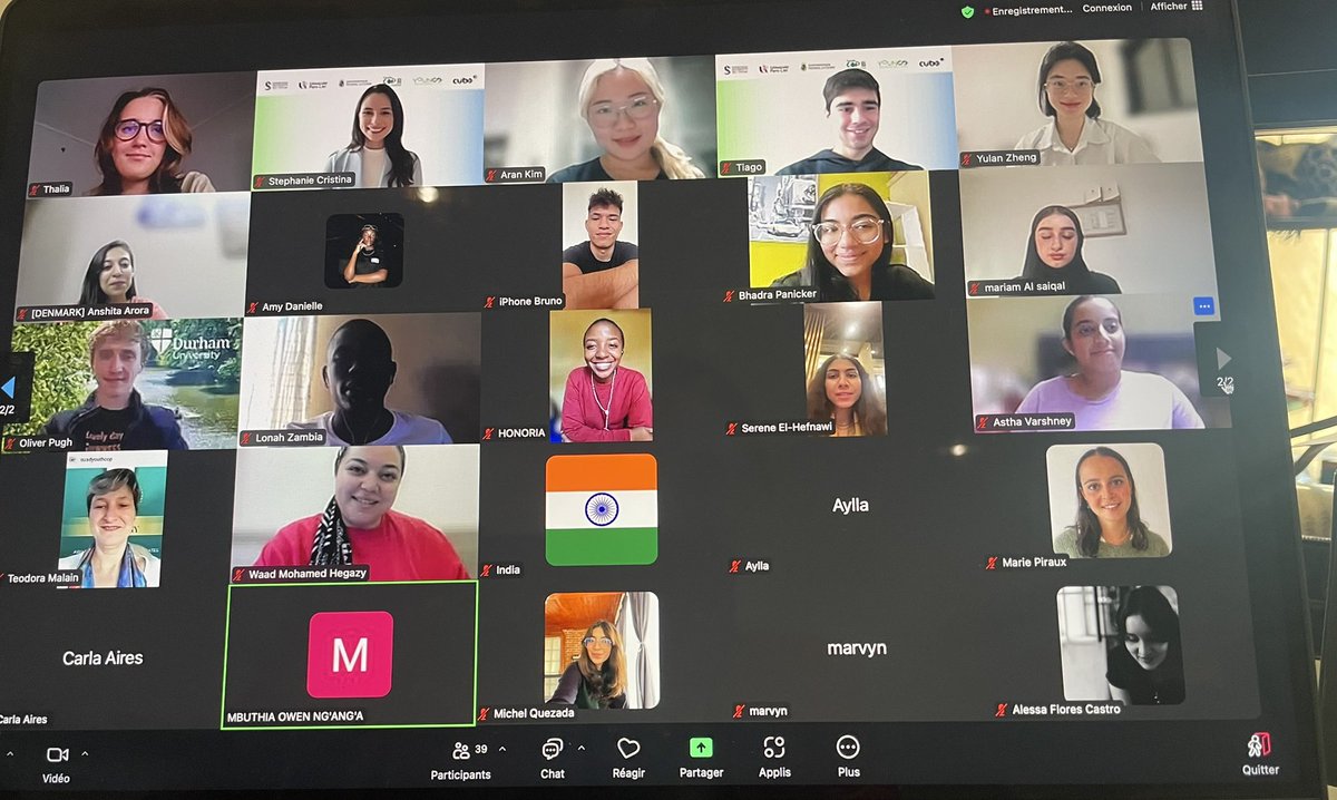 N. Martial-Braz (@nmblex) on Twitter photo Amazing youth cop 24!!!
Congratulations to the delegates of the UAE and all the students dedicated to the competition for finding climate solutions.
🙏 <a href="/jmottebaumvol/">Julia Motte-Baumvol</a> <a href="/TarinFrotaMont/">Tarin Frota Mont’ Alverne</a>
<a href="/SorbonneAD/">Sorbonne University Abu Dhabi</a> <a href="/univ_paris_cite/">Université Paris Cité</a> <a href="/ufcinforma/">Universidade Federal do Ceará | UFC</a> Amazing youth cop 24!!!
Congratulations to the delegates of the UAE and all the students dedicated to the competition for finding climate solutions.
🙏 <a href="/jmottebaumvol/">Julia Motte-Baumvol</a> <a href="/TarinFrotaMont/">Tarin Frota Mont’ Alverne</a>
<a href="/SorbonneAD/">Sorbonne University Abu Dhabi</a> <a href="/univ_paris_cite/">Université Paris Cité</a> <a href="/ufcinforma/">Universidade Federal do Ceará | UFC</a>
