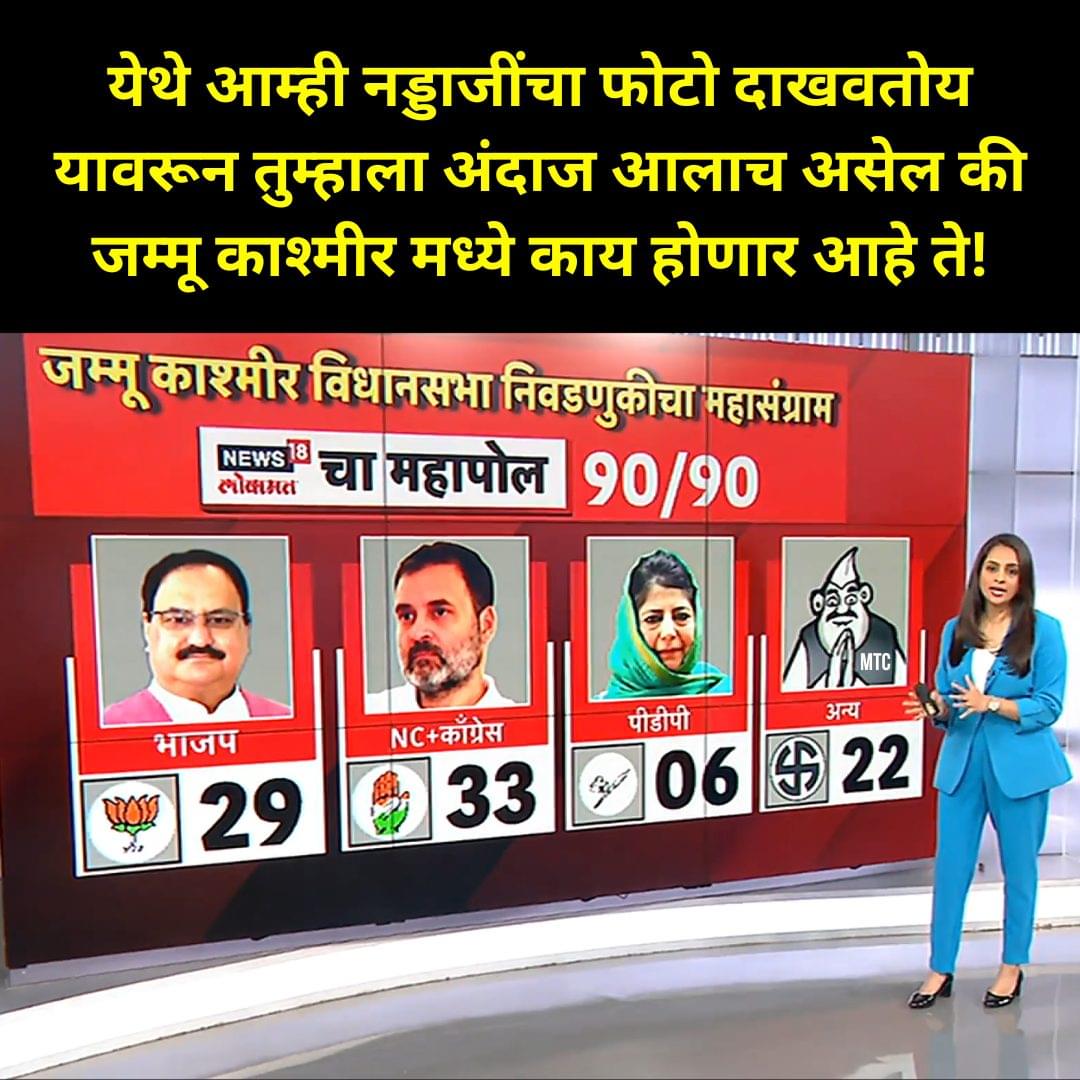 RetweetMarathi's tweet image. नड्डा आले ...

#ExitPoll2024 #ExitPolls #म #मराठी