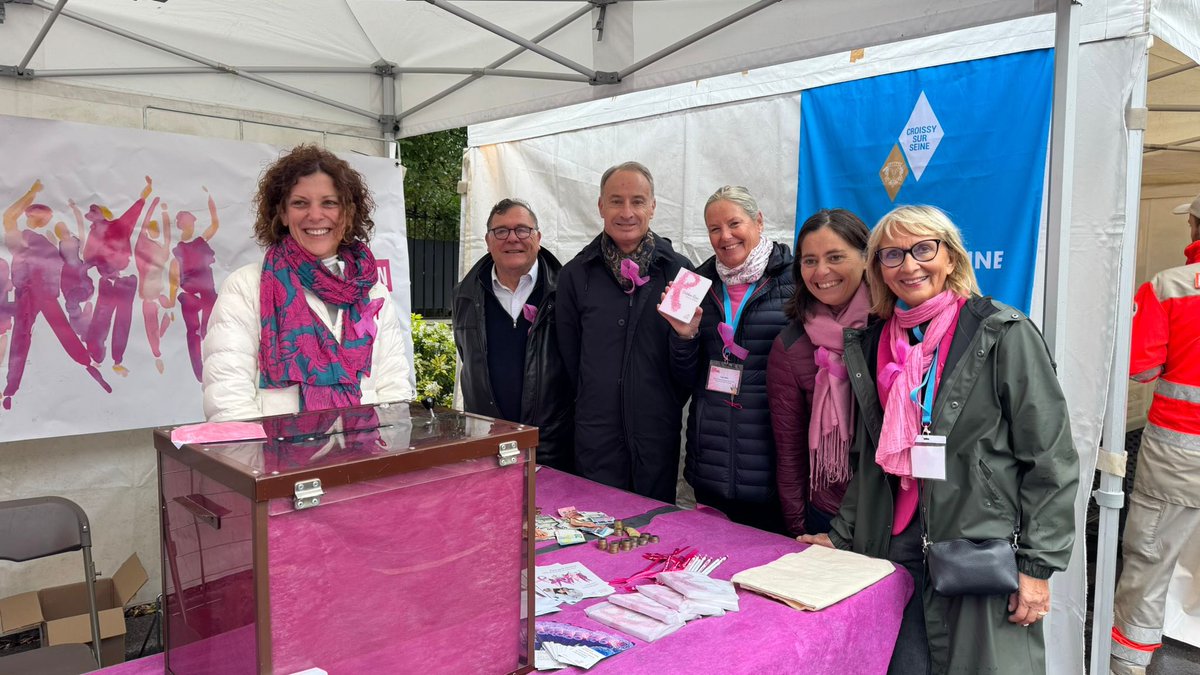 Aujourd’hui <a href="/VilleCroissy/">Croissy-sur-Seine</a> vide grenier rose 🎀 <a href="/VeroGarnier78/">Véronique Garnier</a> aidons la recherche et inisitons sur l’importance du dépistage #femme #sante #santepublique #OctobreRose #octobrerose2024 🌸 #Cancer