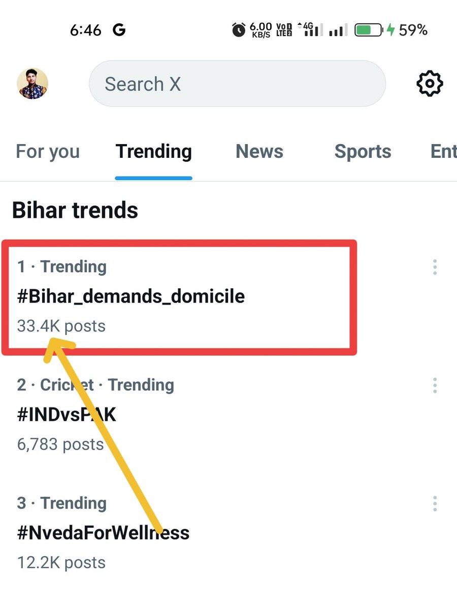 Vikash Kumar Bhagat (@vikashbhagatg) on Twitter photo <a href="/NitishKumar/">Nitish Kumar</a> जी इसे मात्र 33 हजार समझने की गलती मत करना...क्योंकि ये 33 लाख के बराबर है।
अब जब आपने ठान ही लिया है कि 2025 के बाद मुझे मुँह दिखाने लायक भी नहीं रहना है तो फिर आपकी मर्जी है। अगर नहीं तो जल्द से जल्द #डोमिसाइल लागू कीजिये।
#Bihar_demands_domicile <a href="/NitishKumar/">Nitish Kumar</a> जी इसे मात्र 33 हजार समझने की गलती मत करना...क्योंकि ये 33 लाख के बराबर है।
अब जब आपने ठान ही लिया है कि 2025 के बाद मुझे मुँह दिखाने लायक भी नहीं रहना है तो फिर आपकी मर्जी है। अगर नहीं तो जल्द से जल्द #डोमिसाइल लागू कीजिये।
#Bihar_demands_domicile