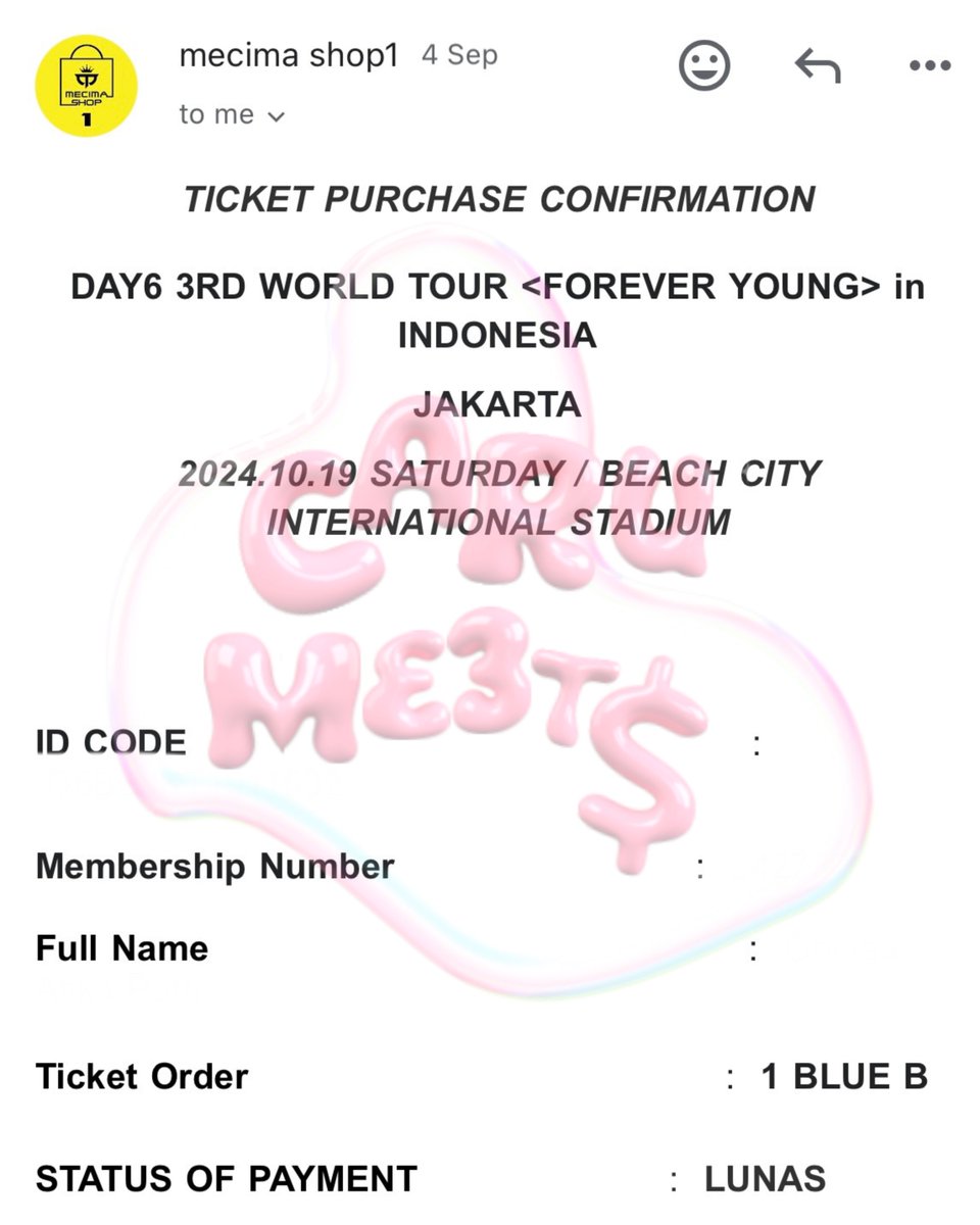 JASTIP TIKET KONSER tweet media