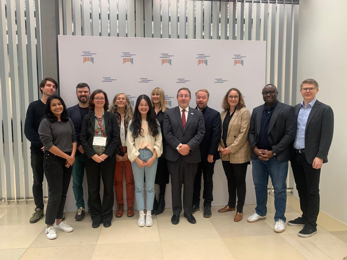 ASteiner's tweet photo. Just arrived in #Germany - a longstanding partner to @UNDP &amp; host of the 1st Hamburg Sustainability Conference. 

#HSC2024 is a laboratory where leaders, thinkers &amp; innovators will incubate ideas &amp; commit to implement solutions for #OurCommonFuture. 

📺 https://t.co/bmEzQ0CmZX https://t.co/huxND5xj8d