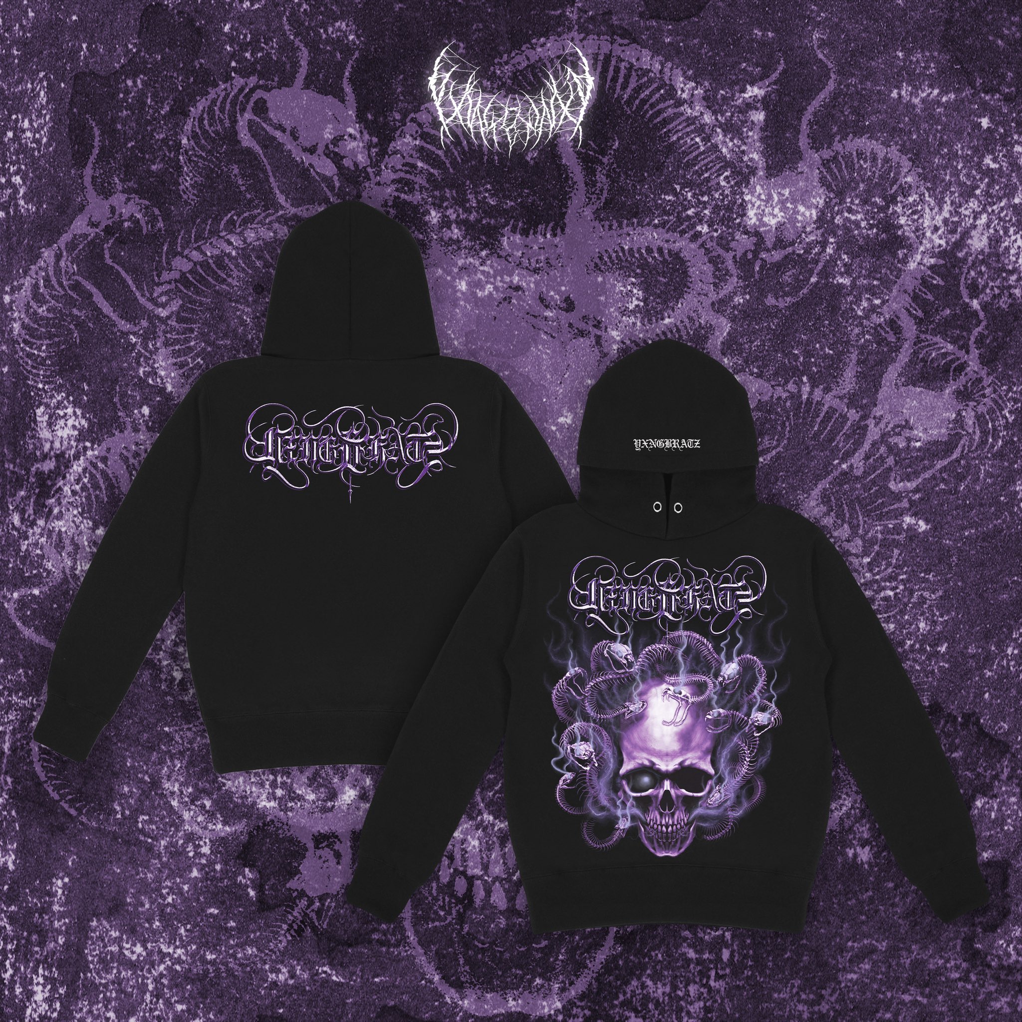yxngbratz Logo Knit トップス YXNGBRATZ Logo Knit (Black