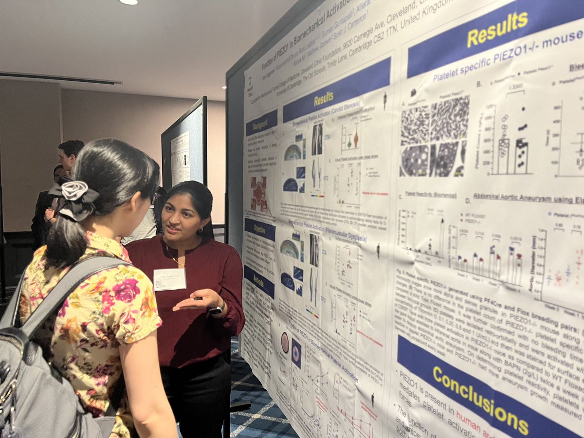 Poster presentation at platelet Midwest chapter at Lexington. It was an amazing experience with all platelet scientists under one roof with lots of learning, good food and fun