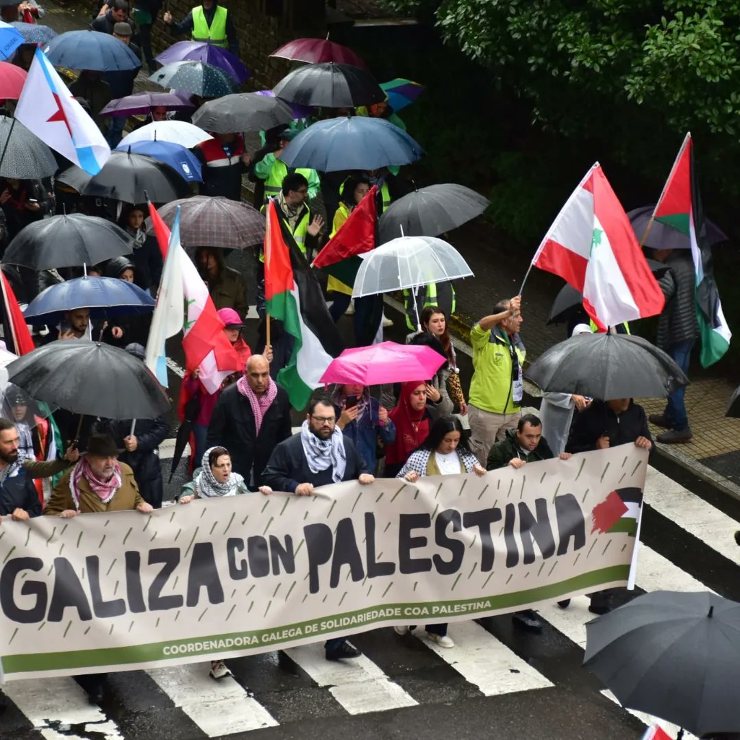 Galiza por Palestina tweet media