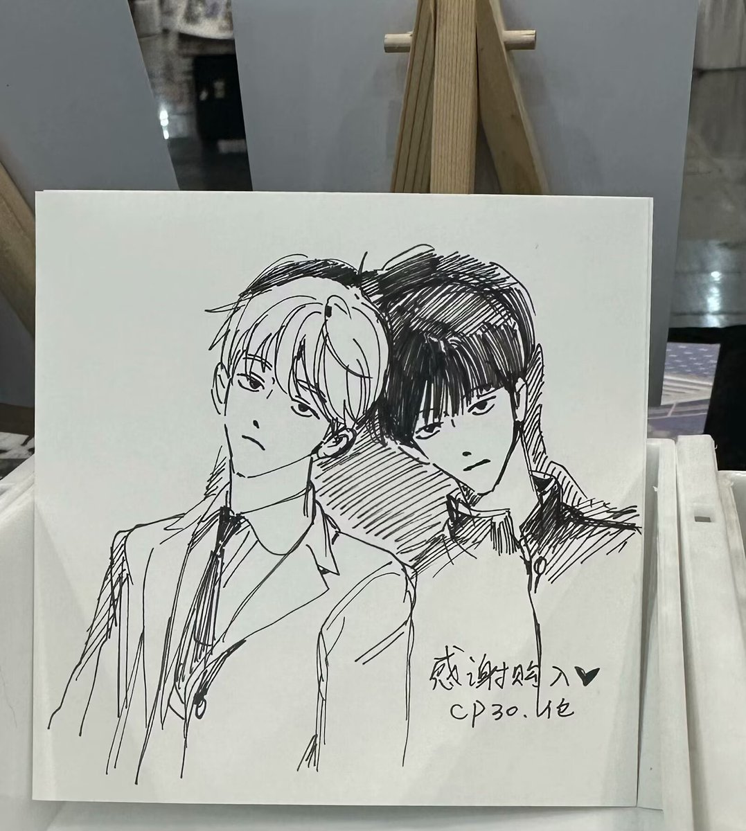 iiiiPRO's tweet photo. cp30签绘 https://t.co/3udP7qcNif