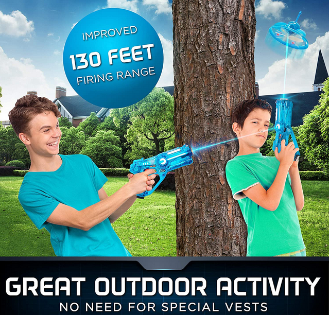 ErricoMichelle's tweet photo. Buy High-Energy Laser Tag Game with Challenging Flying Target, Online at Best Price in - Walmart Platform

Our kids have hours of fun chasing the flying target around the house or backyard. It’s a versatile toy!
#FlyingToy #Toy 
Sales Upto 70% OFF on - https://t.co/3gBQOb5PrK https://t.co/VKcyqkvsRU