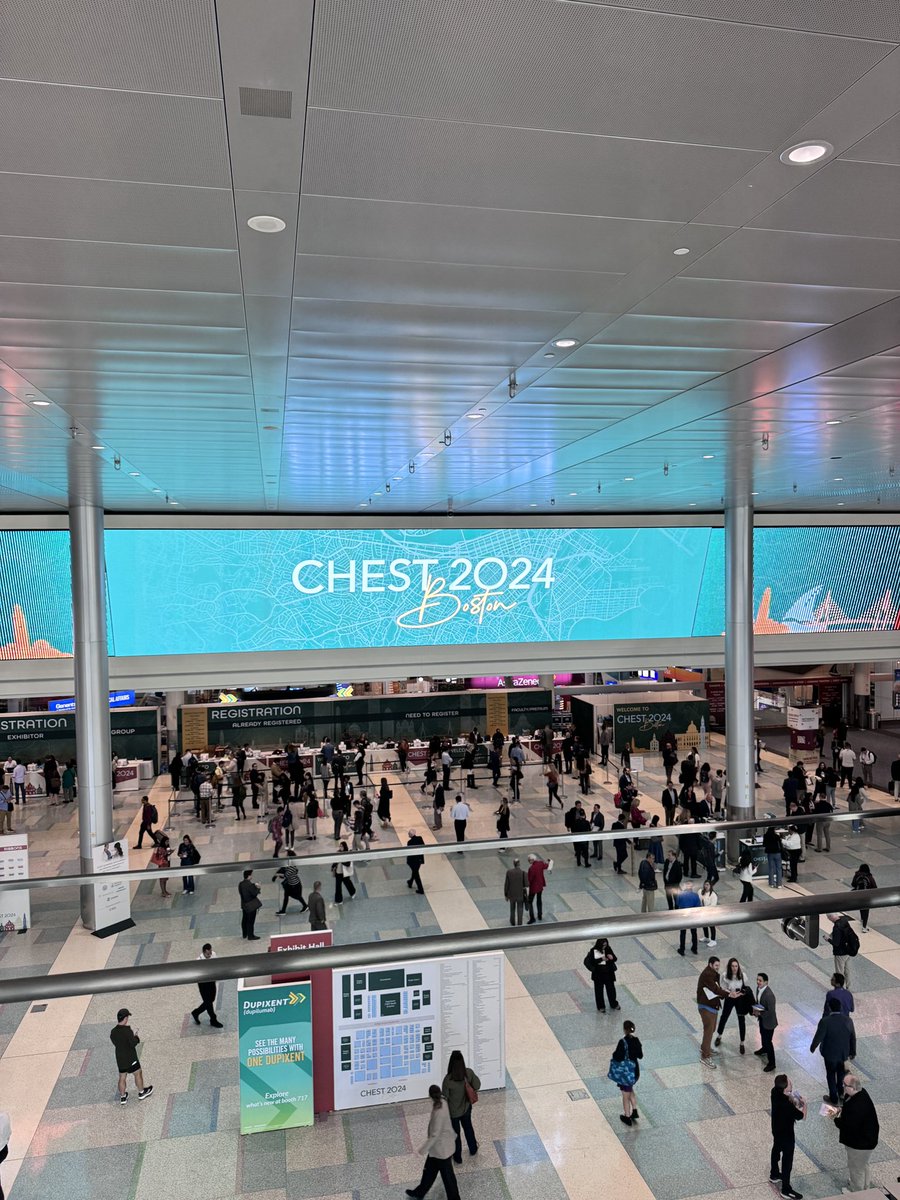 Day 01 at #CHEST2024 
It is always nice to be back in Boston. 🤠