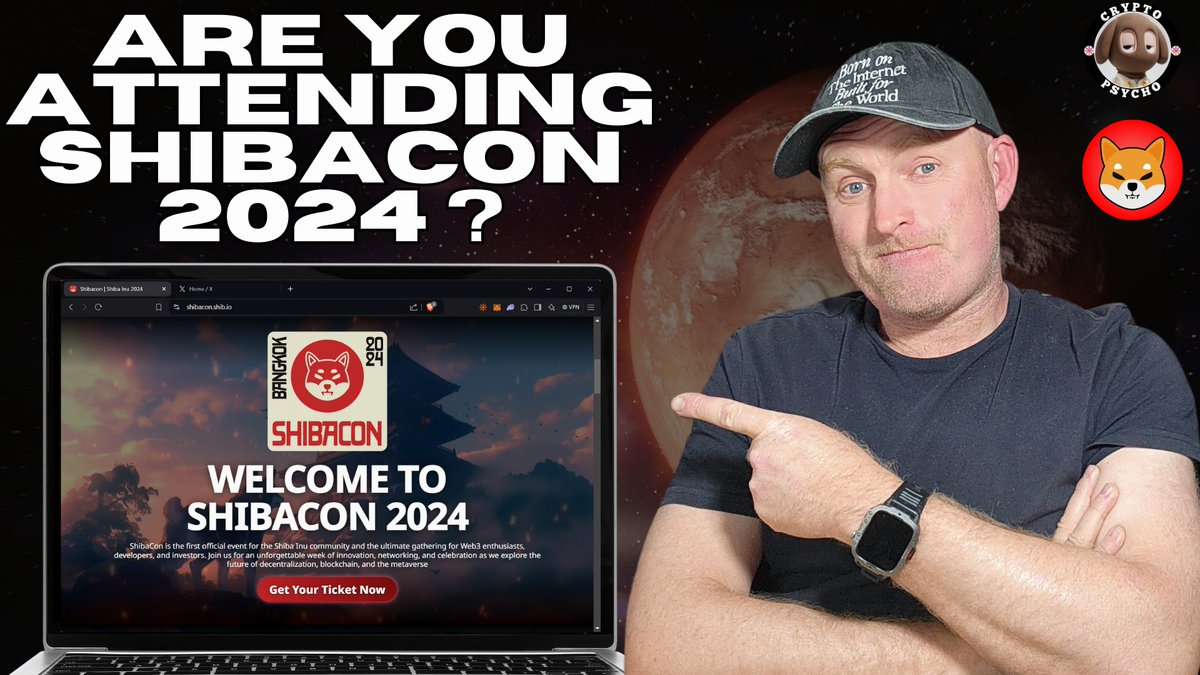 ICallCrypto's tweet photo. Hey #SHIBARMY are you looking forward to the world's first official #ShibaInu crypto event that is #SHIBACON? Maybe you will meet @ShytoshiKusama ? 👀💯

Happening Nov 9-15, Bangkok, Thailand

https://t.co/gZnlBstXtp https://t.co/uK2OCLdtP4