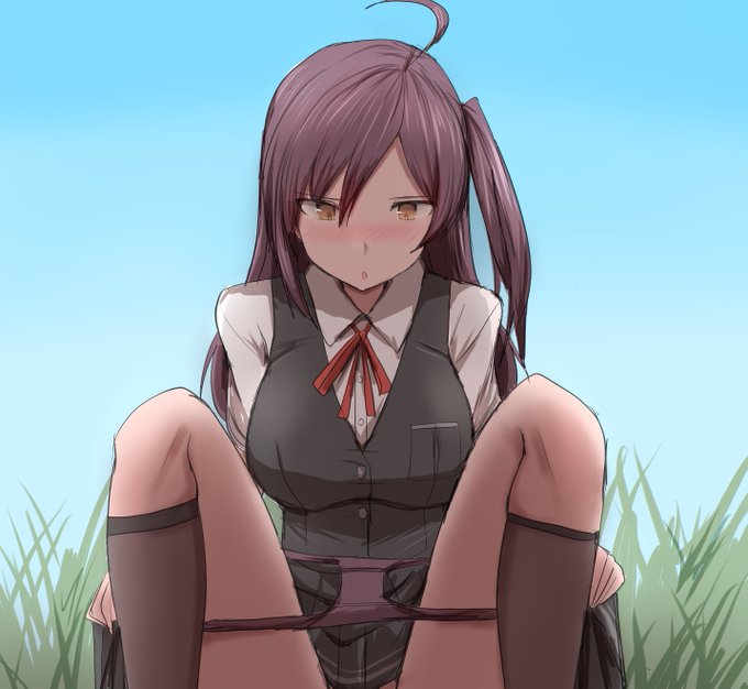 お題の萩風ちゃんです。 