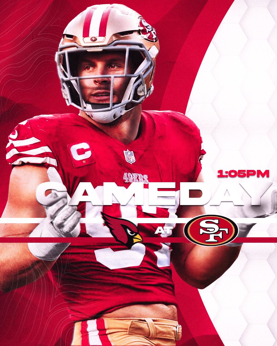 It’s OFFICIALLY #49ers Game Day ‼️