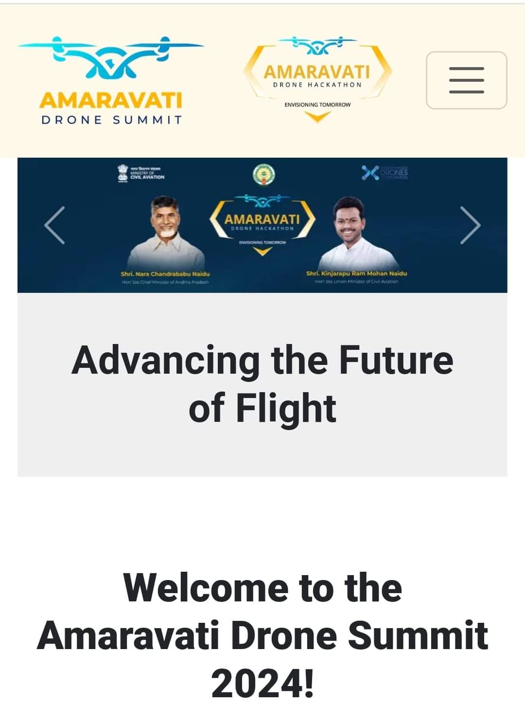 .Amaravati Drone Summit 2024 Politics and Daily News NFDB