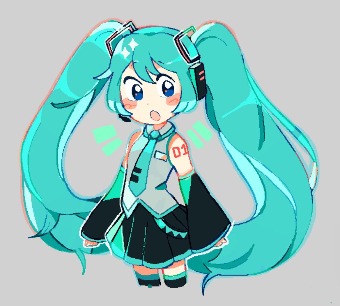 sleepy_cheeky's tweet photo. Little Miku warm up!!
She's such a comfort to draw wahhh ;-; https://t.co/pSdddXTuij