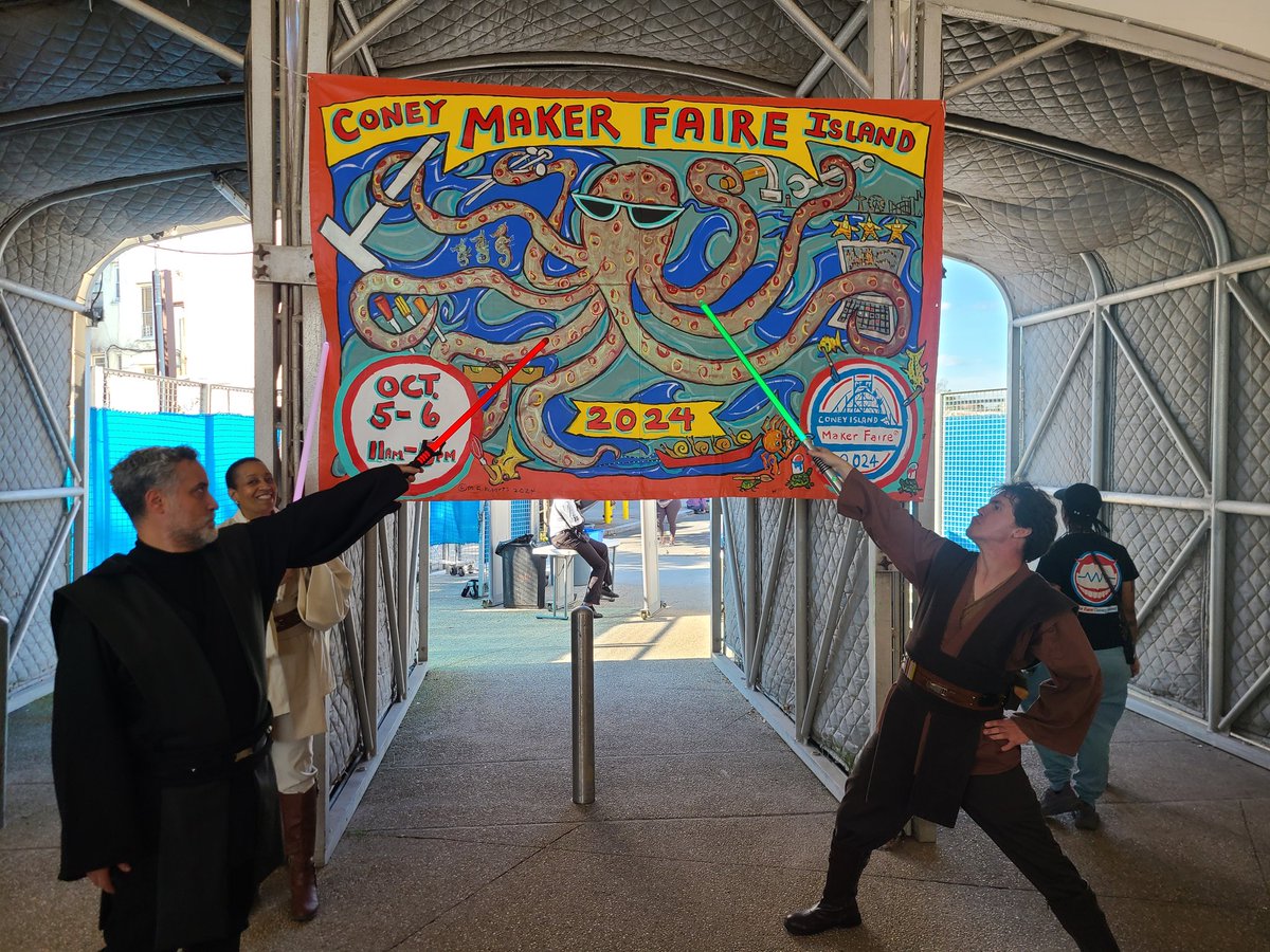 <a href="/MakerFaireConey/">Maker Faire Coney Island #CIMF2024</a> is the place to be! Join us today at the Coney Island Amphitheater!